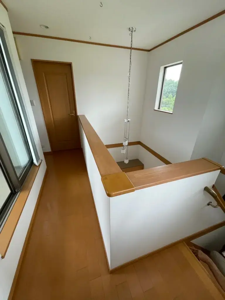一軒家のよくある吹き抜け空間