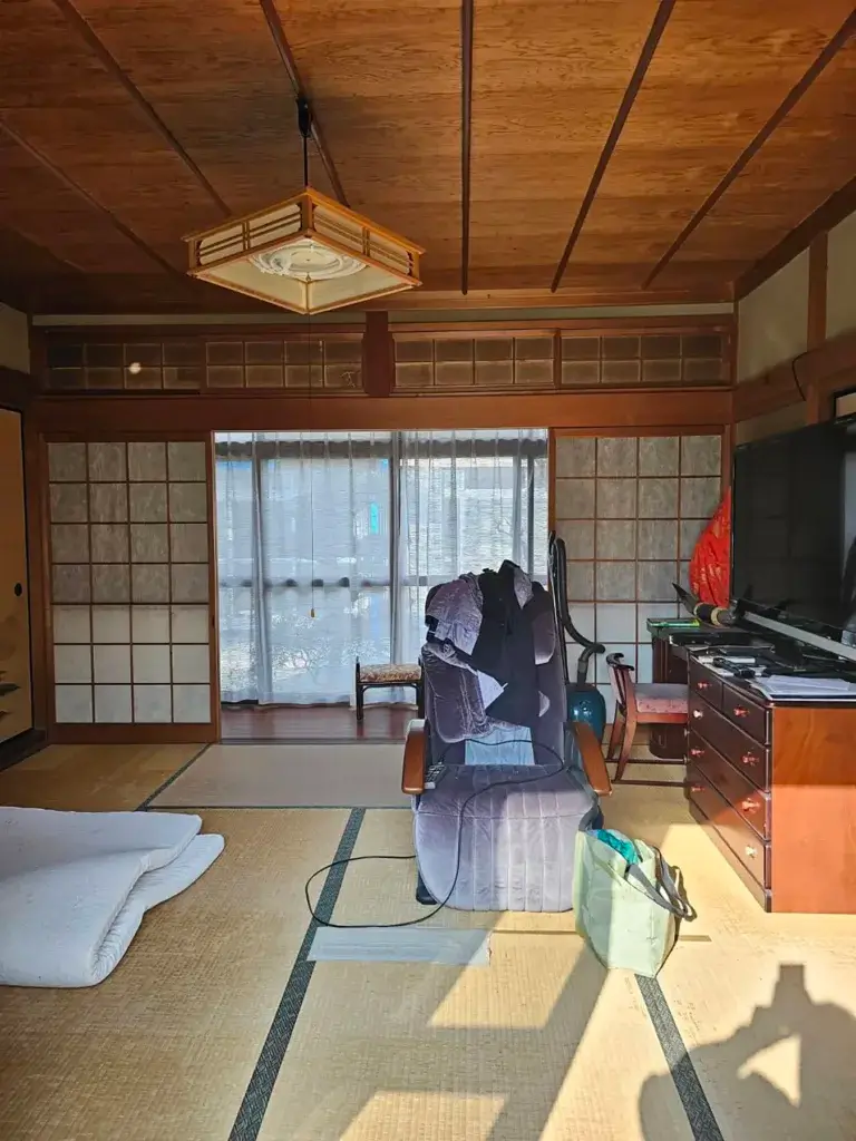 リノベーション前の畳の部屋